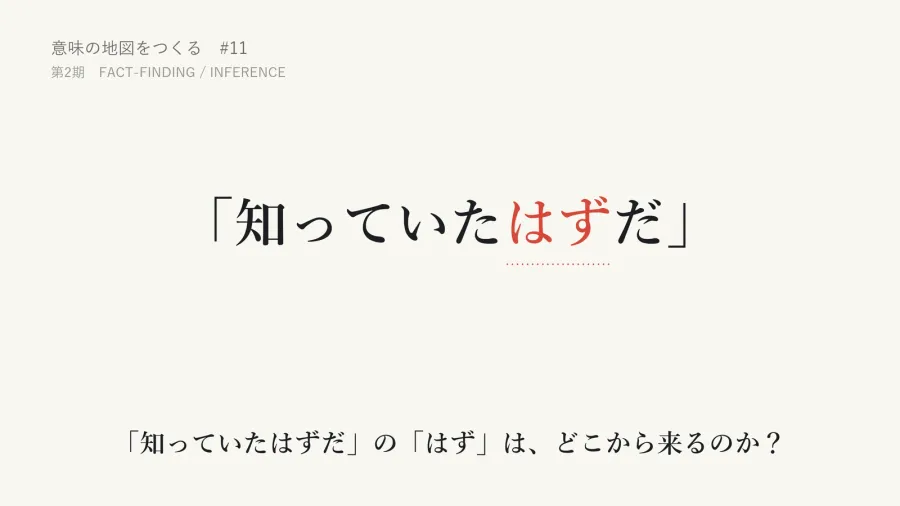 「知っていたはずだ」の「はず」は、どこから来るのか？――Meaning Auditから刑事事実認定を訪ねる